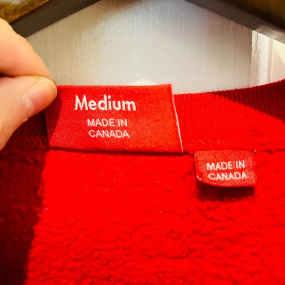 Authentic Supreme Men's Red Sweatshirt Size Medium - Picture 6 of 16